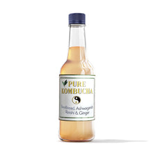 Load image into Gallery viewer, HAND CRAFTED PURE KOMBUCHA-BEE BREAD, ASHWAGANDA, REISHI MUSHROOM & GINGER/ 500ML