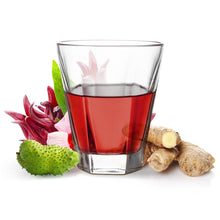 Load image into Gallery viewer, HAND CRAFTED PURE KOMBUCHA- HIBISCUS, SOUR SOP & GINGER 500ML