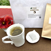 Load image into Gallery viewer, Ashitaba Root Herbal Tea/ instant healing/ 10 tea bags (3g each) in an aluminium package
